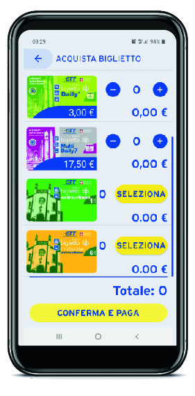 cell tomove extraurbani